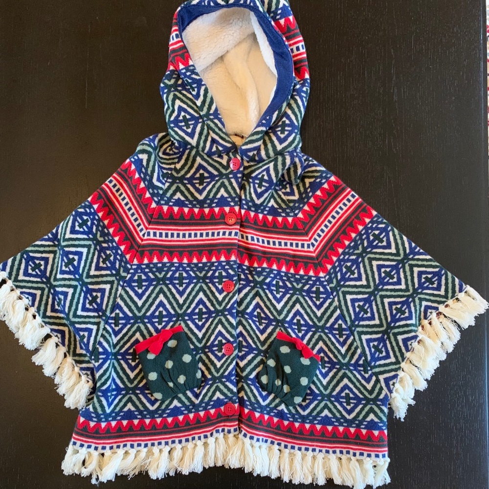 MATILDA JANE NWT SIZE 6 girls Poncho